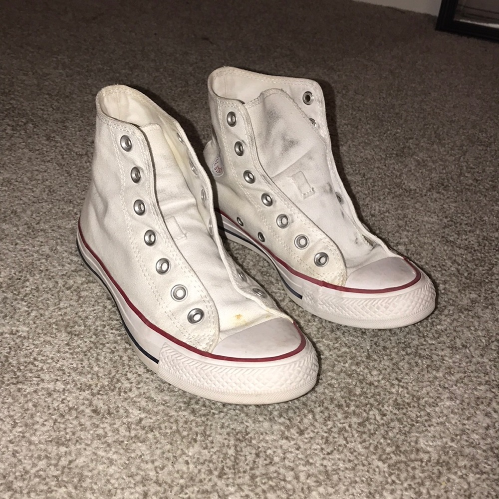 White Converse